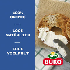 Pikante Kräuter Frischkäse| 10x 200g | 100 % natürliche Inhaltsstoffe. Ohne Konservierungsstoffe, Verdickungsmittel und Geschmacksverstärker