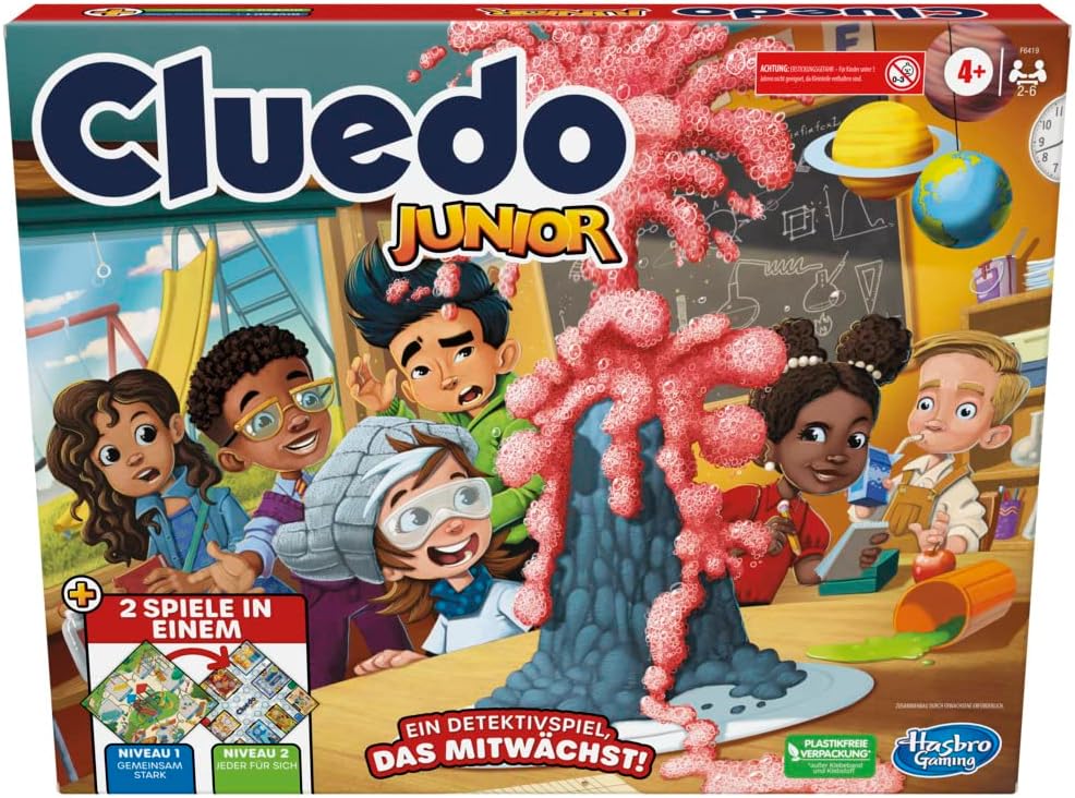 Cluedo Conspiracy Brettspiel von Hasbro Gaming für Erwachsene und Jugendliche, deutsche Version des Mystery-Spiels, für 4-10 Spieler ab 14 Jahren