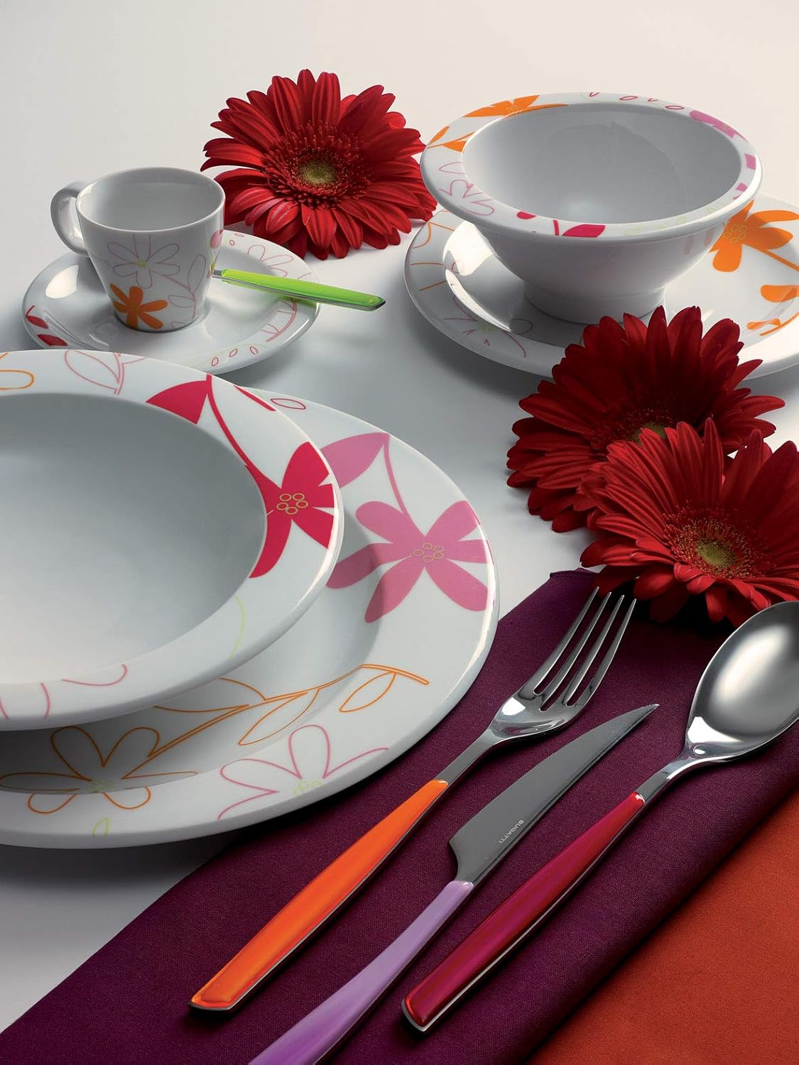 BUGATTI, Glamour, Besteckset für 6, 24-teiliger Edelstahl 18/10 Naty Shop