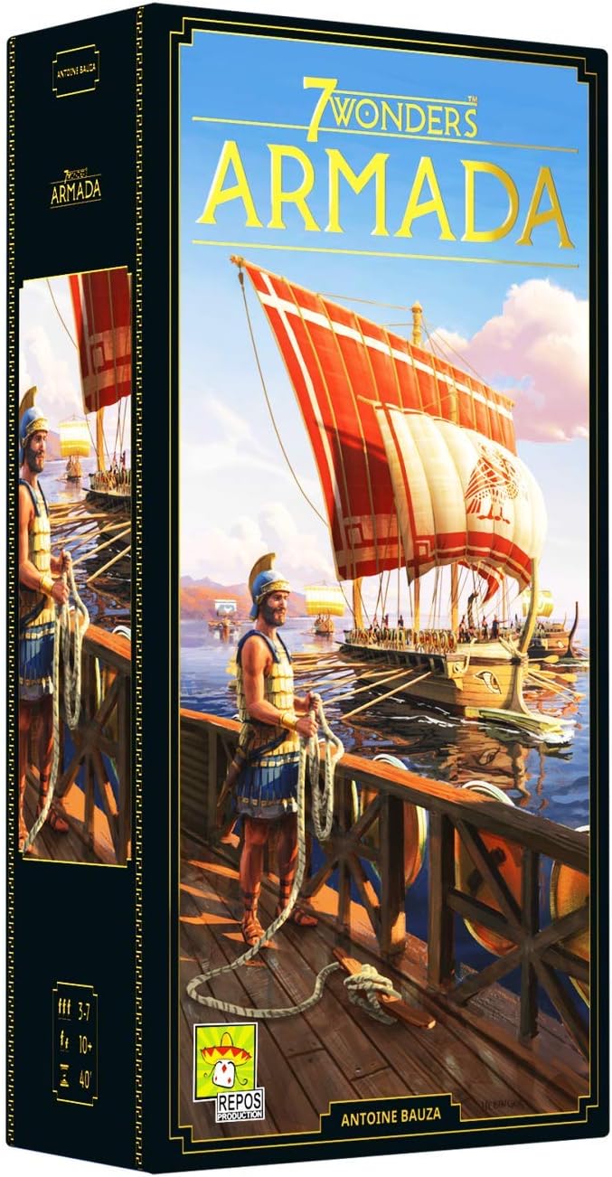 Asmodee 7 Wonders Duel, Grundspiel, Kennerspiel, Strategiespiel, 2 Spieler, ab 10 Jahren, 30 Minuten, deutsch