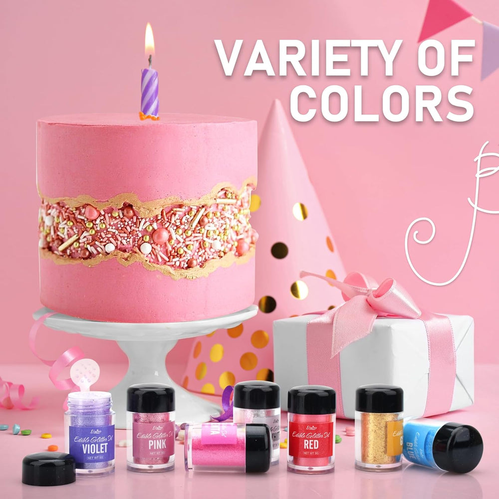 Schimmernder Glitzerstaub, essbarer Glitzer, 30 Gramm Naty Shop