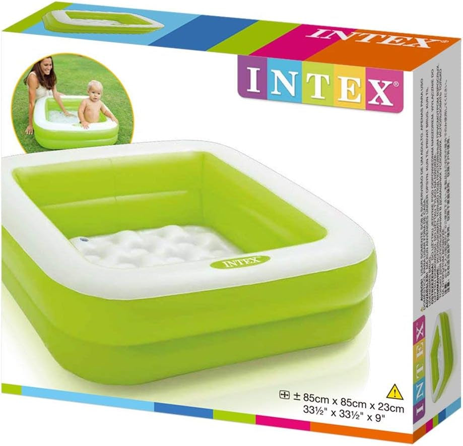 Intex Baby Pool Spielbox, farbig sortiert, 85 x 85 x 23 cm