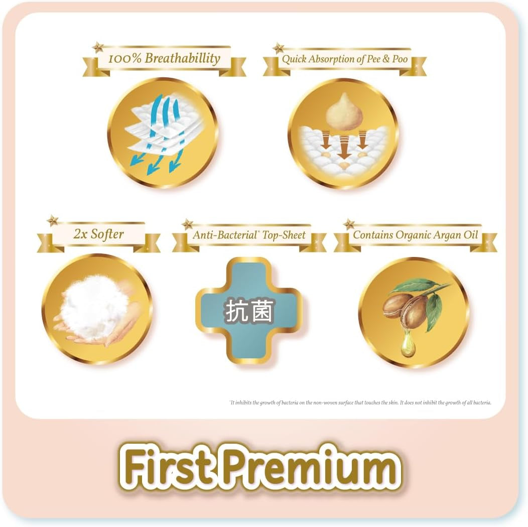 First Premium PL Höschenwindeln 9-14 kg 36 Stück