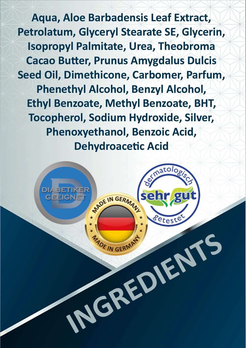 Blueline Silver Hand Cream, cremă pentru îngrijirea pielii, 100 ml Cosmetice si Infrumusetare Naty Shop