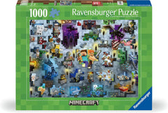 Ravensburger Puzzle 12000422 – Minecraft Mobs – 1000 Teile Minecraft-Puzzle für Erwachsene und Kinder ab 14 Jahren. Puzzle Naty Shop