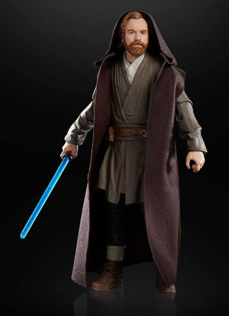 Star Wars Hasbro Star WarBlack Series Obi-Wan Kenobi (Jabiim), 15 cm große Actionfigur Obi-Wan Kenobi, Multi, F7098 Actionfiguren Naty Shop