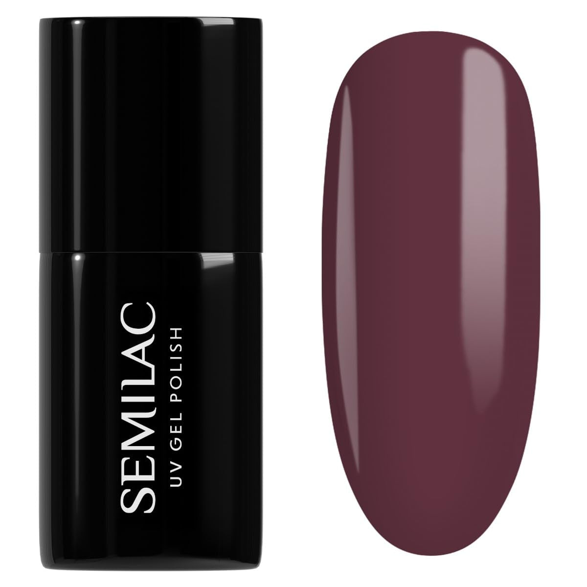Semilac UV-Nagellack 030 dunkle Schokolade, 7 ml, Allure-Kollektion
