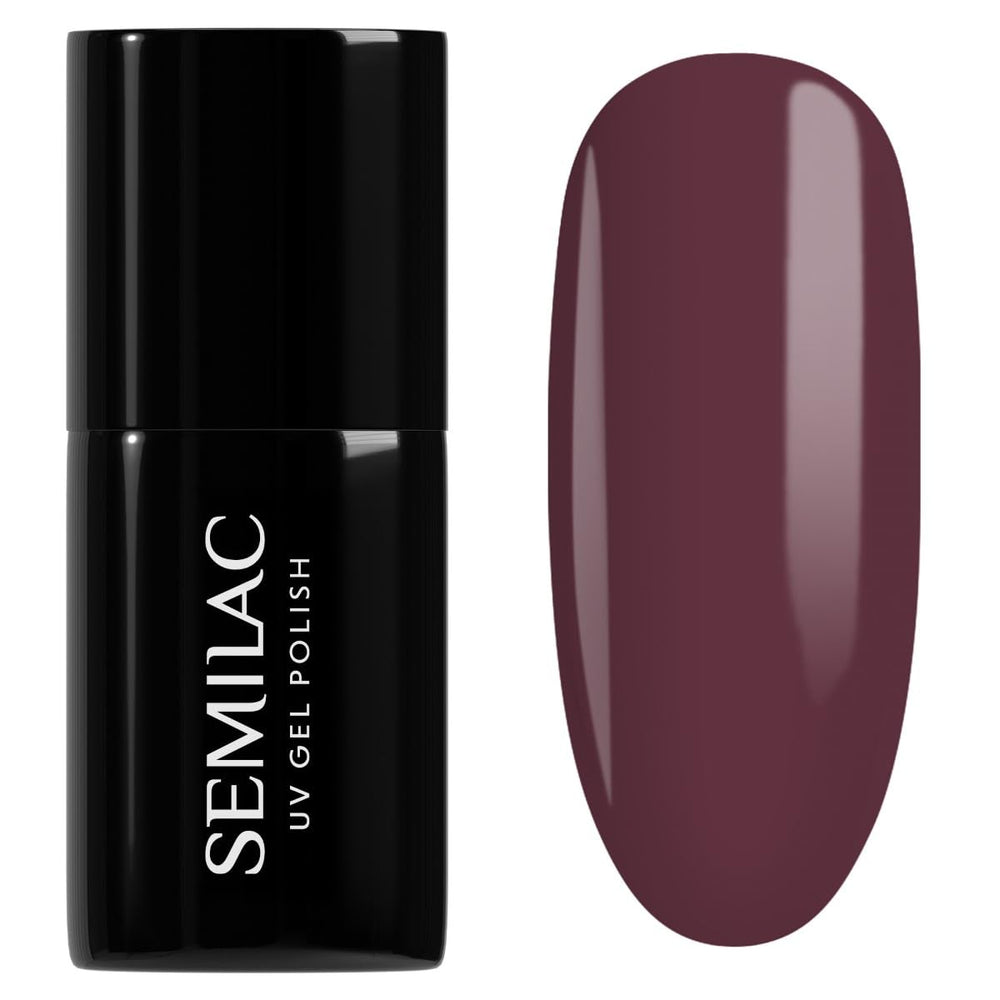 Semilac UV-Nagellack 030 dunkle Schokolade, 7 ml, Allure-Kollektion