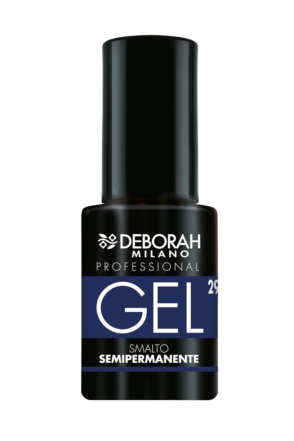 Milano Professional semipermanenter Nagellack, Nr. 21 Burgunderrot, volumengebender Effekt, lang anhaltend, für intensive und glänzende Nägel, 4,5 ml