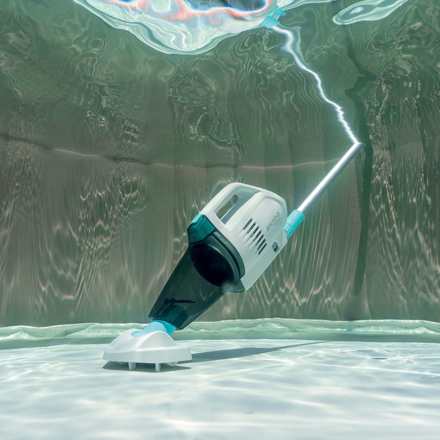 Intex ZR100 tragbarer Poolsauger, Maße: 37 cm x 11 cm x 19 cm (28626)