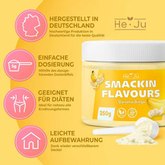 He-Ju, Pulver mit Bananengeschmack, 250 Gramm Aromen Naty Shop