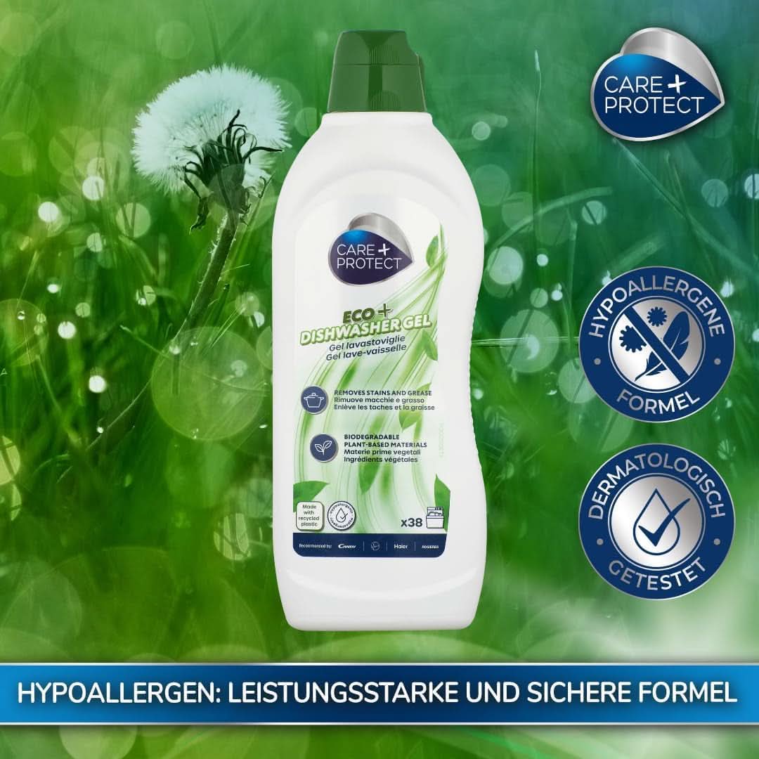 CARE + PROTECT – Ökologisches Gel für die Spülmaschine, hypoallergen, 650 ml Naty Shop