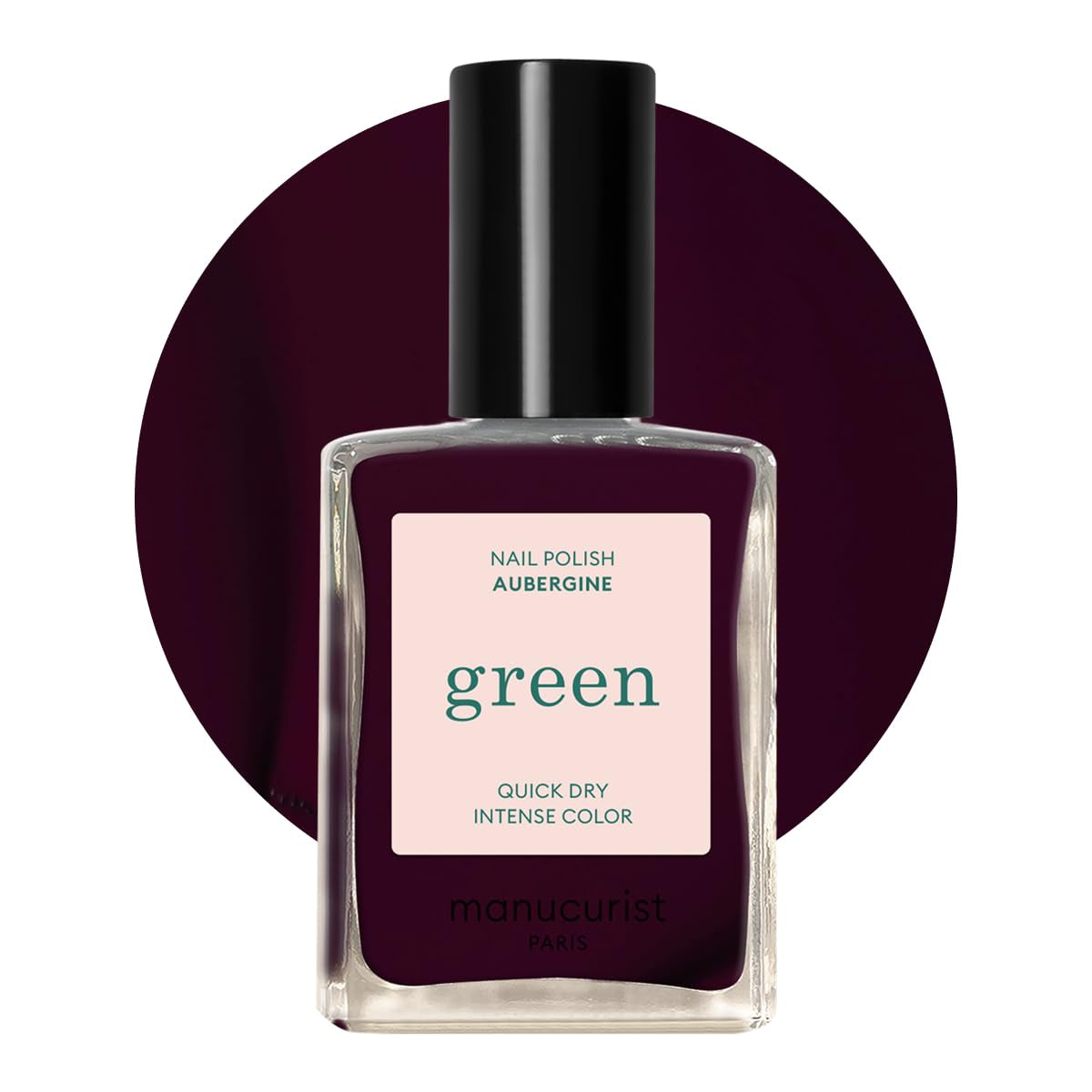 Manucurist Green – Rosy Beige Shell Beige Nagellack – Schnell trocknender Nagellack – DIY-Nägel – Vegan 12-Free – Pflanzenbasiert – Nagellack – Hergestellt in Frankreich