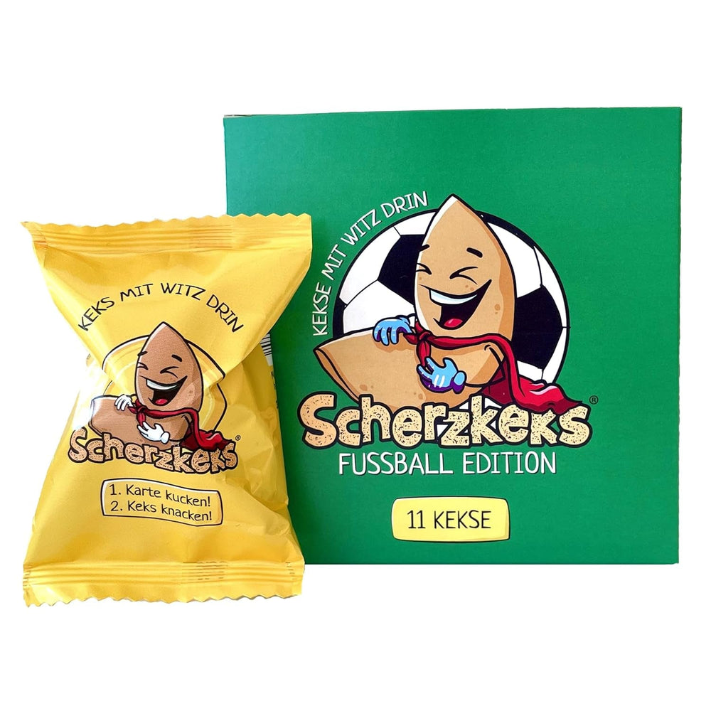 Cutie cu 20 de fursecuri cu ghinion | 20 de fursecuri cu o glumă, întrebare și răspuns într-un fursec cu ghinion, idee de cadou amuzant fabricat în Germania, pentru zile de naștere, petreceri de burlăcițe, sărbători în familie, Crăciun, Revelion