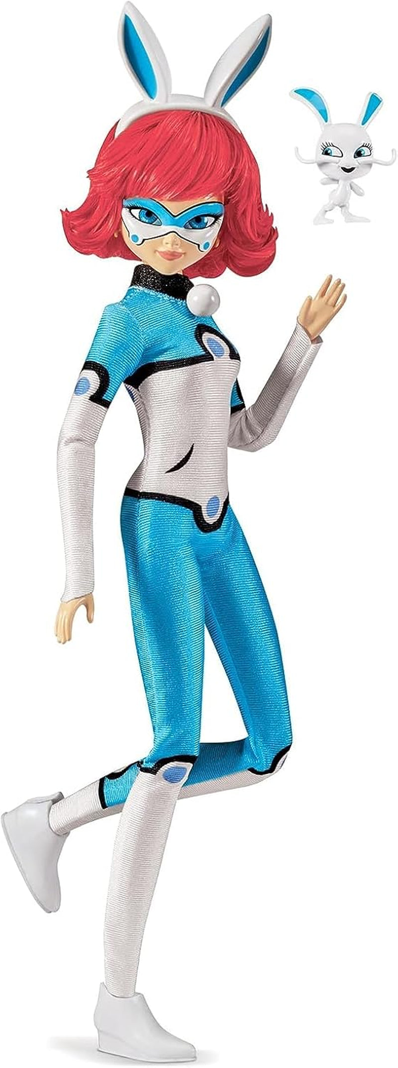 BANDAI - Figur - Miraculous Ladybug - Ankleidepuppe - 26 cm - Ladybug mit ihrem Yoyo im Telefonmodus - Neues Kostüm mit Vinyl-Effekt - P50028