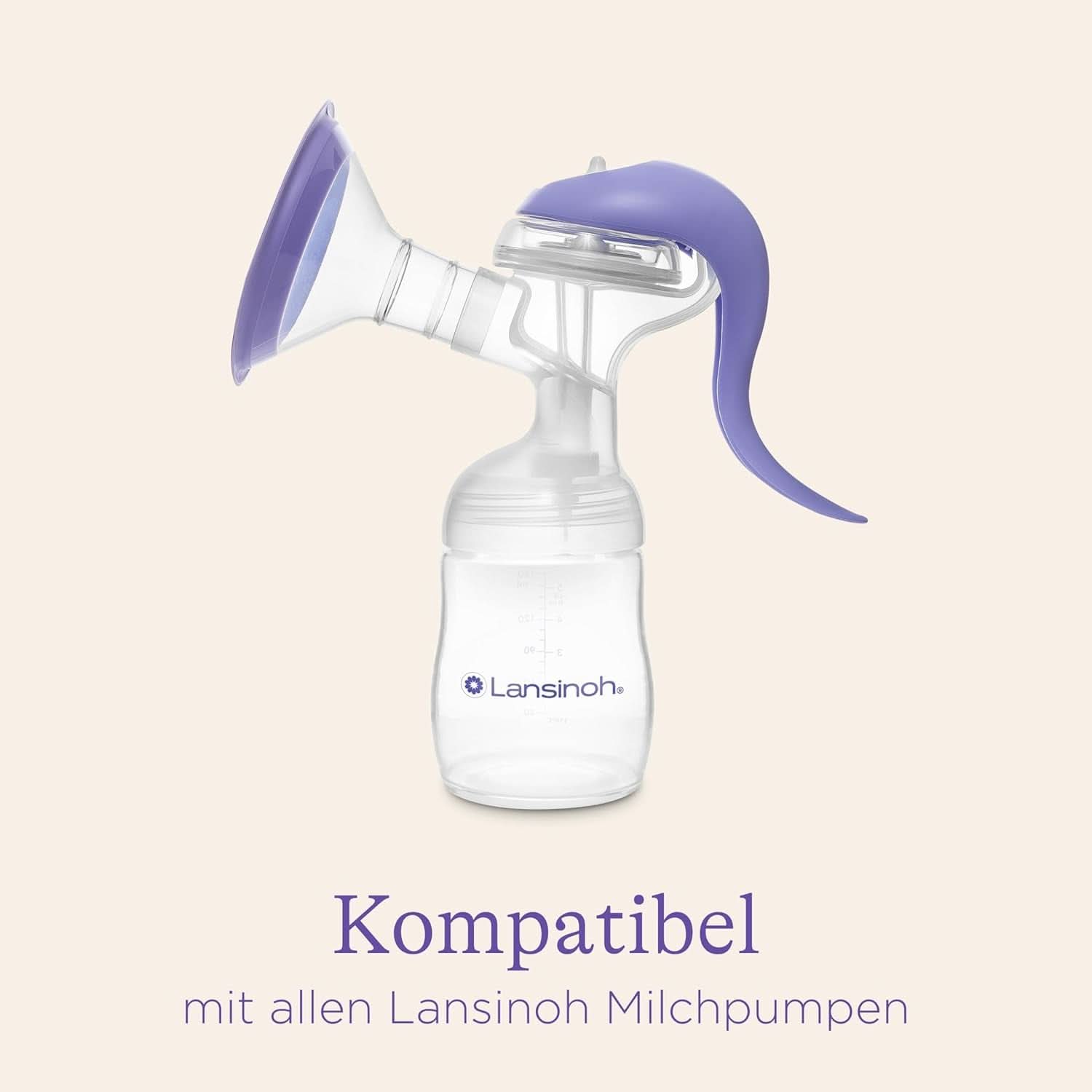 Lansinoh Muttermilchflaschen, 4 X 160 Ml - Zur Sicheren Muttermilch Aufbewahrung - Neues Kompaktes Design Für Verbesserte Stabilität - Mit Stapelbarem Deckel Accesorii Hrana si Alaptare Bebe Naty Shop