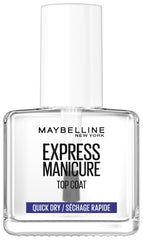 Maybelline New York Nagellack, Quick Dry Top Coat Express Maniküre, Transparent, 12 ml