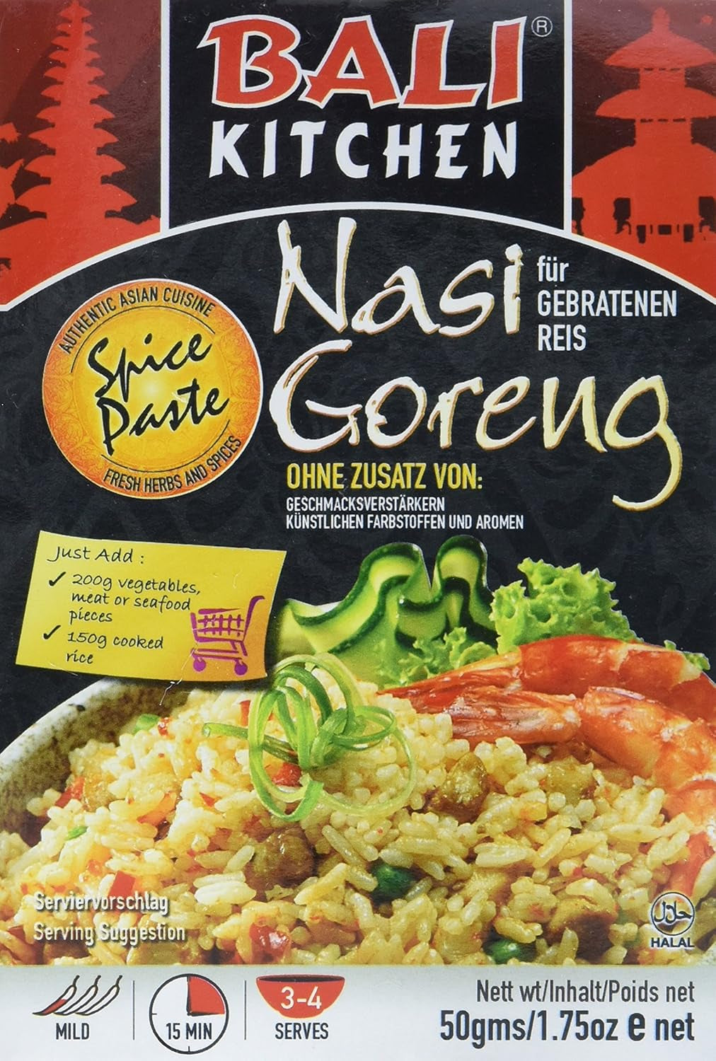 Nasi Goreng, 15er Packung (15 x 50g Packung)