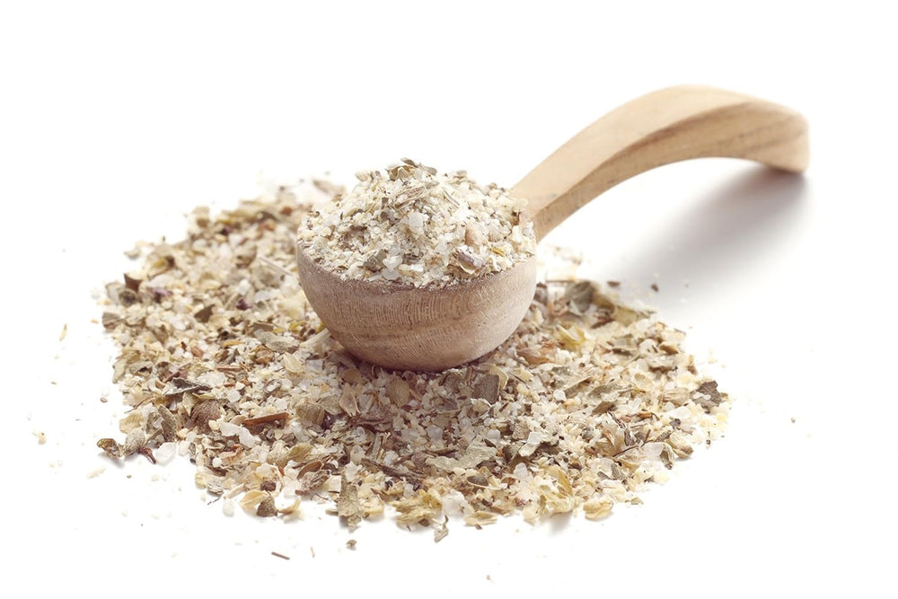 Ankerkraut Mittelmeer Knoblauchbutter Gewürz, 85g im Korkglas, Zuckerfrei, Würzige Zutat für Butter, Geschenkidee, Grill-Abend mit Freunden & Familie, Premium Qualität Ohne Gesmackverstärker