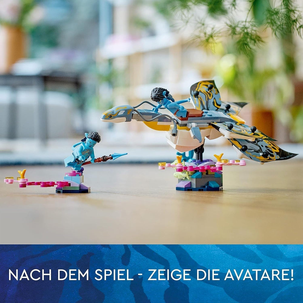 LEGO Avatar Die Entdeckung von Ilu Wasserweg-Bauspielzeug mit Unterwasserfigur Pandora-Sammlungsset für Kinder und Filmfans ab 8 Jahren 75575 Bausets Besuchen Sie den LEGO-Store