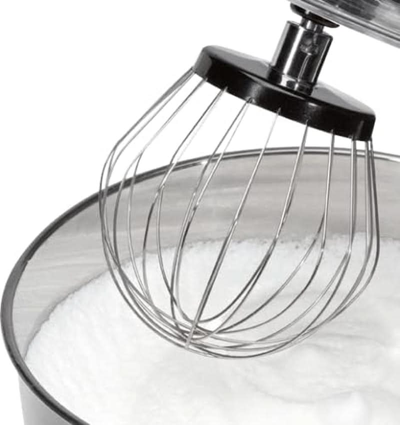 Bomann KM 398 CB Küchenmaschine, 8 Geschwindigkeitsstufen (0/1/2/3/4/5/6 + Puls), 6,3 Liter Edelstahlschüssel für max. 3–3,5 kg Teigzubereitung, 1200 Watt, Rot Mutter und Kind Naty Shop