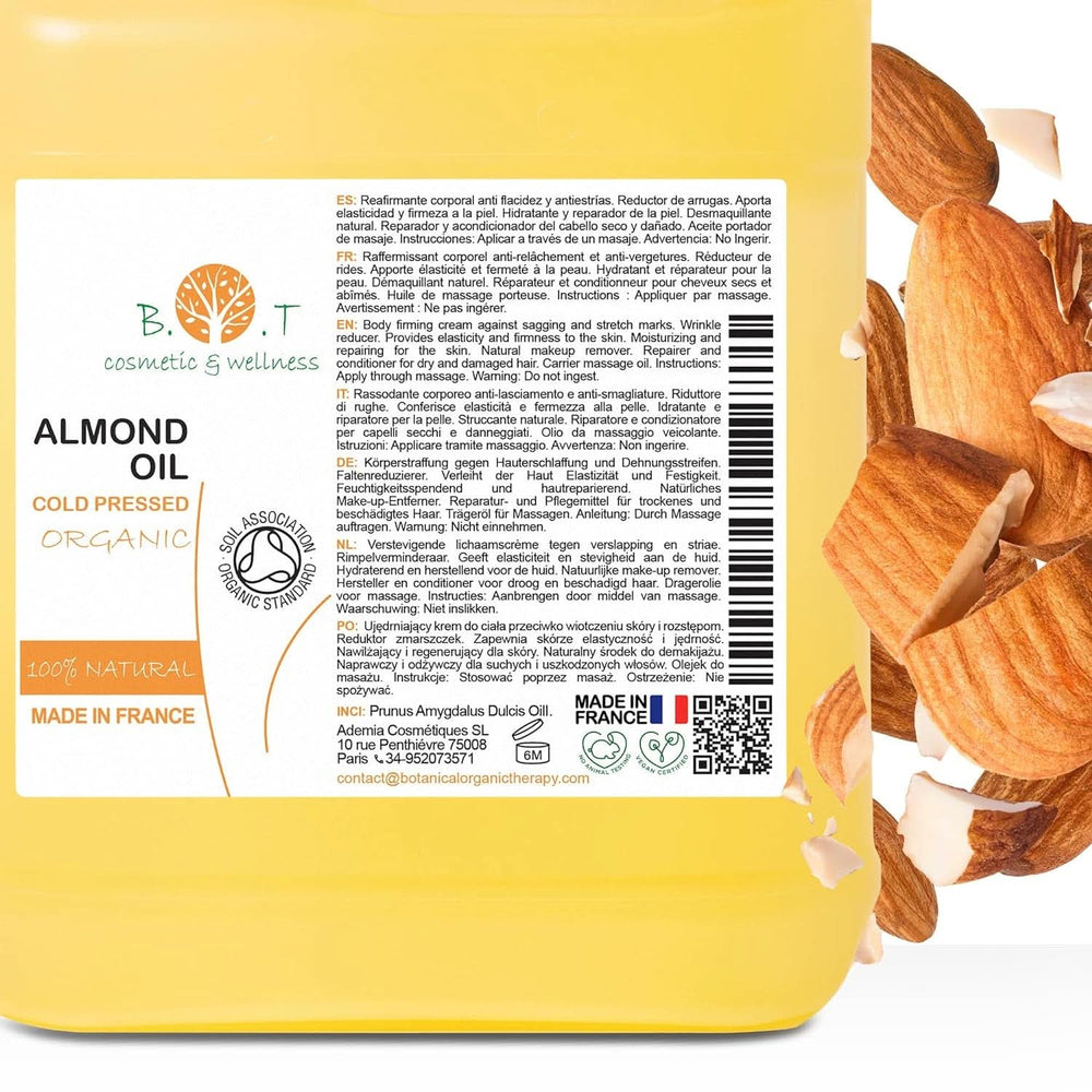 Reines BIO-Mandelöl, kaltgepresst, natürlich, 250 ml Kosmetik und Schönheit Naty Shop