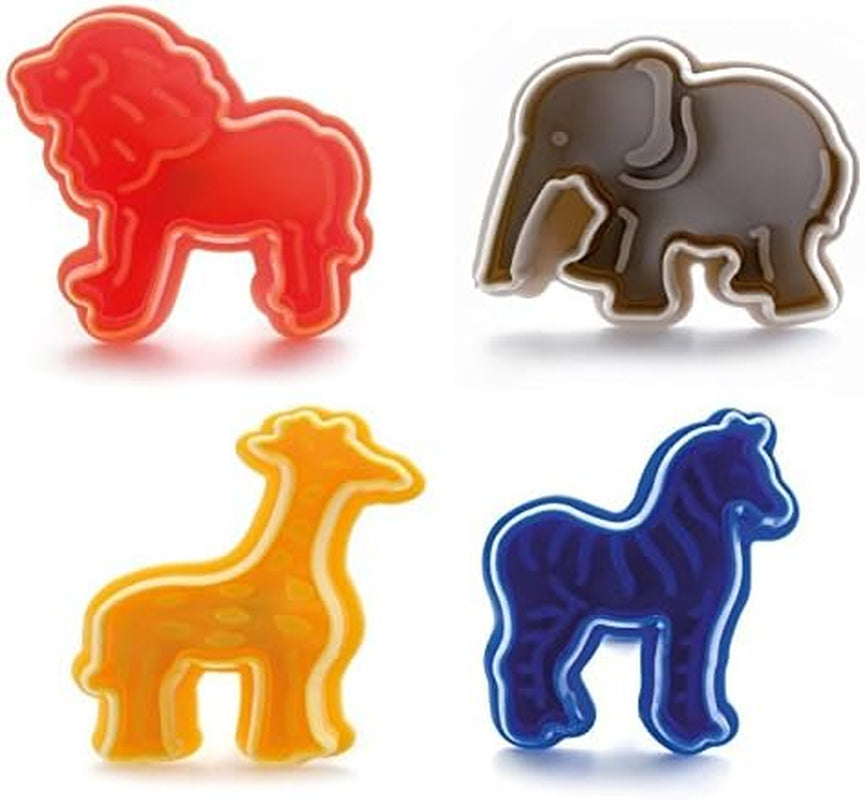 734700 Mașini de forfecat Safari cu ejector, 4 bucăți