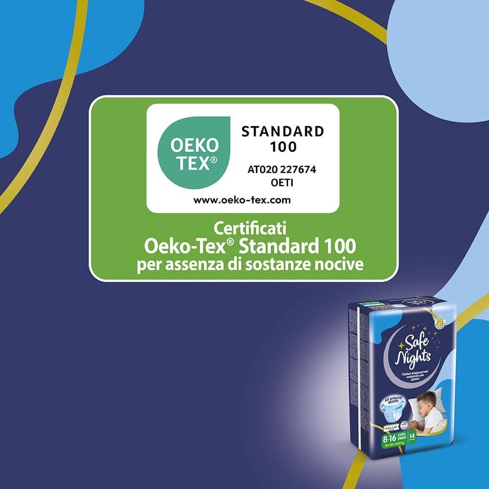 Safe Nights Boy, Windeln für die Nacht, verschiedene Größen Mutter und Kind Naty Shop