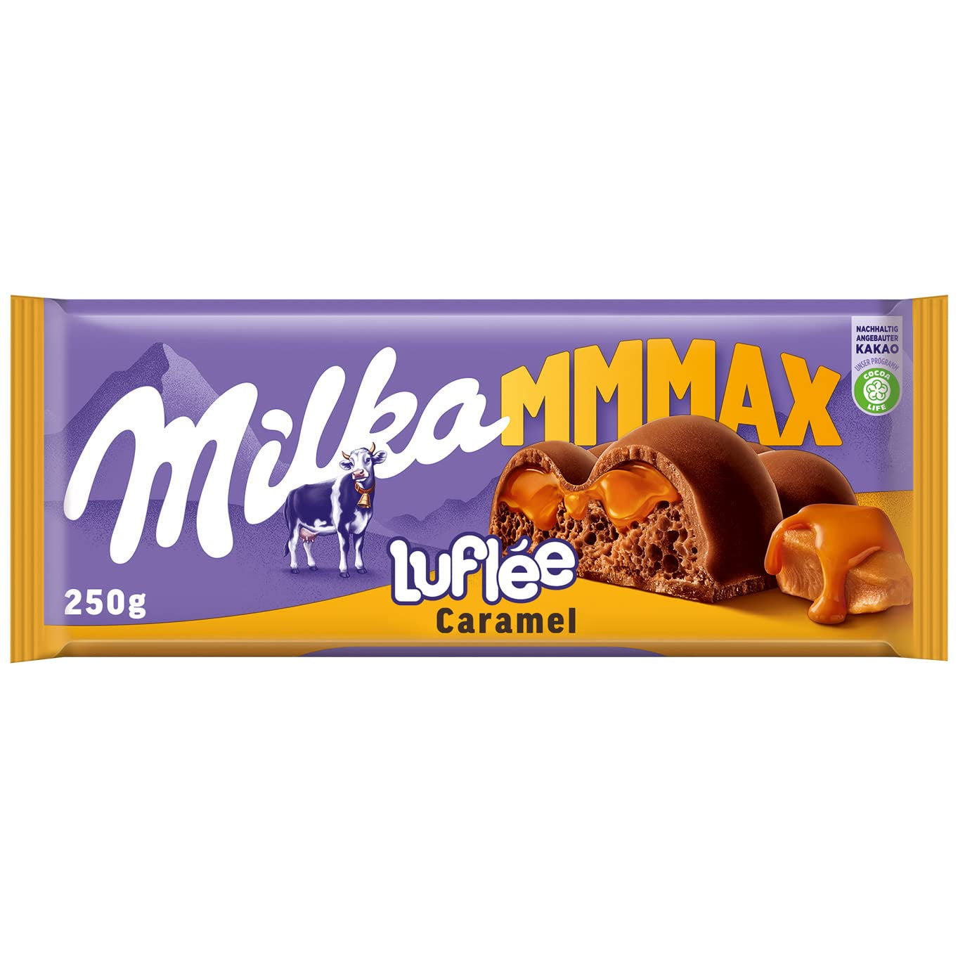 Milka Mmax Triolade – Alpenmilchschokolade mit weißer und dunkler Schokolade – 280g