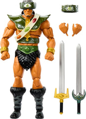 Masters of the Universe Masterverse New Eternia Tri-Klops Actionfigur Deluxe-Sammelfigur mit 30 Bewegungspunkten und Zubehör Motu Toy HYC52 Actionfiguren Naty Shop Standardtitel