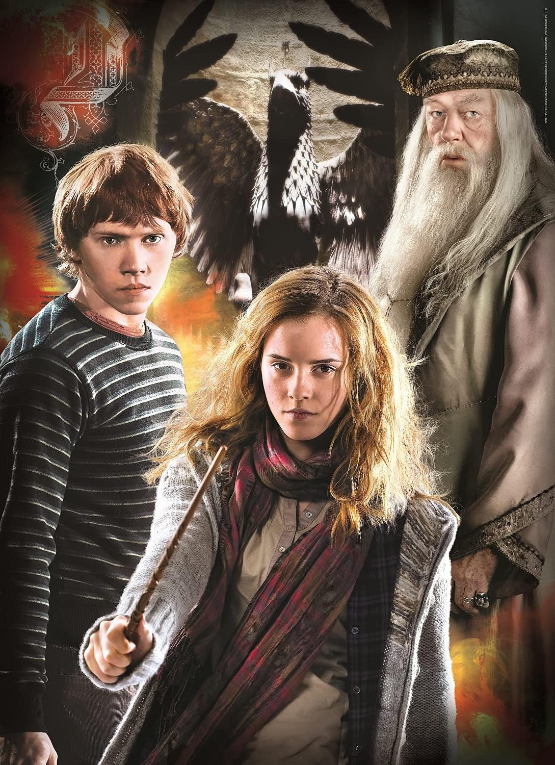 Clementoni 61884 Harry Potter – 3 x 1000 Teile Puzzle ab 9 Jahren, buntes Puzzle für Erwachsene mit kräftigen Farben, Geschicklichkeitsspiel für die ganze Familie, tolle Geschenkidee Puzzle Naty Shop