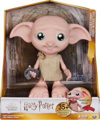 Wizarding World Harry Potter – Dobby Hauself, interaktive Puppe mit über 30 Geräuschen, Sätzen und Bewegungen, Deutsch-Italienisch, Spielzeug für 6 Jahre, Fanartikel-Puppen Naty Shop Standardtitel