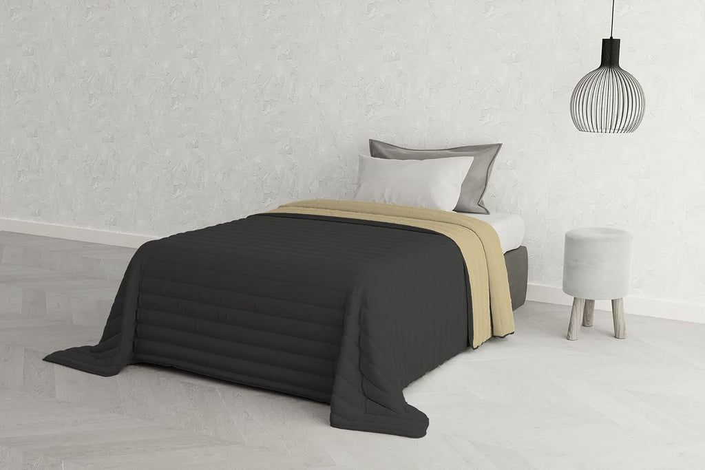 Lenjerie de pat italiană Estivo pat simplu, lenjerie, Aqua, 170 X 270 Cm