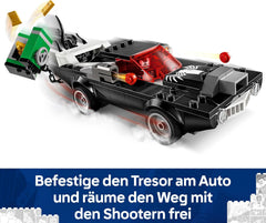LEGO | Marvel Spider-Man Mech Vs. Venom Muscle Car – Auto Spielzeug mit 3 Superhelden Minifiguren – Modellauto mit Shootern – Geschenk für Jungen und Mädchen ab 7 Jahren 76309