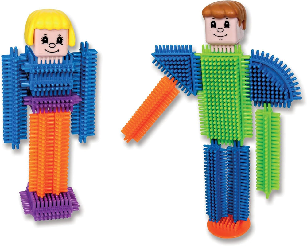Stickle Bricks, Big Builder Konstruktionsset, Über 125 Teile, Fördert Kreativität & Motorik, Sicher & langlebig, Praktische Aufbewahrung, Für Kinder ab 18 Monaten