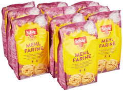 Mehl "Farine" - Basismehlmischung Glutenfrei 1Kg, 10Er Pack Mischung zum Backen und Kochen Naty Shop