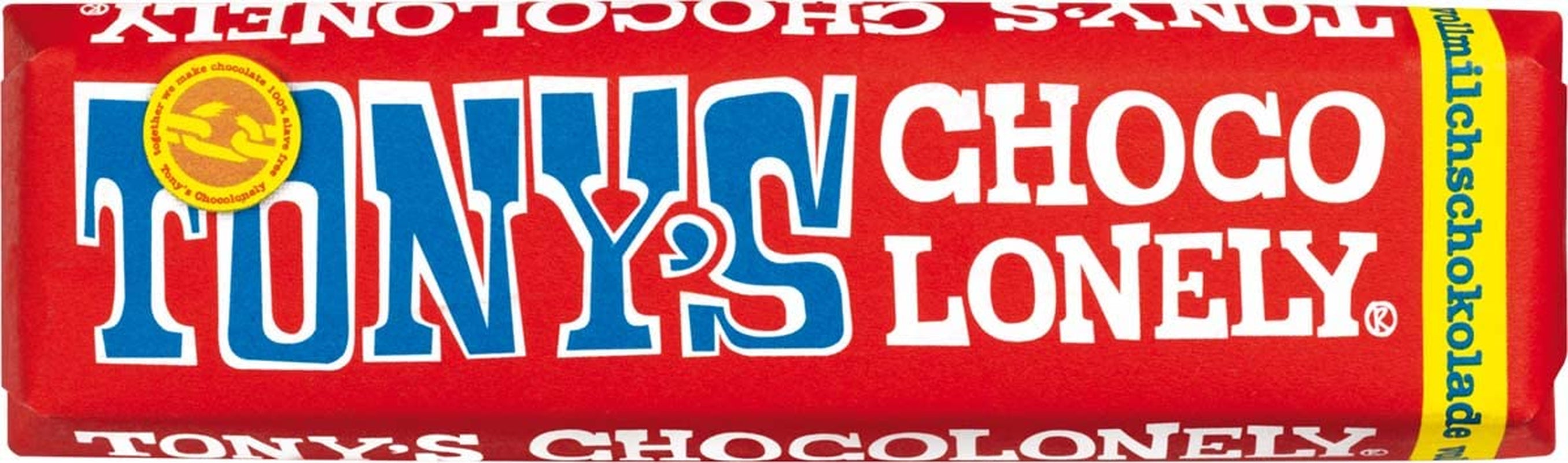 Tony's Chocolonely, Milchschokolade mit Karamell und Meersalz 47g