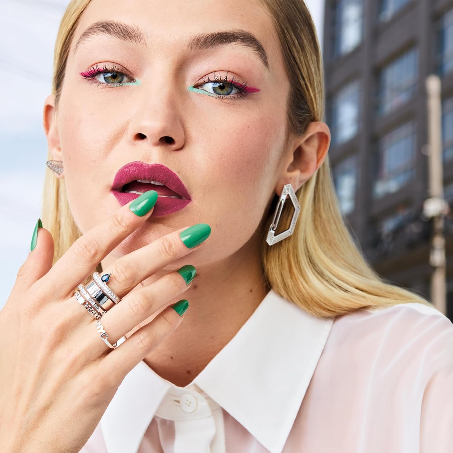 Maybelline New York Super Stay Ink Bonder 959 Sea Glass – Langanhaltender Nagellack für starke Nägel und intensive Farbe, 12,3 ml