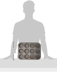 Backform PETRAVERA Backform Für Muffins 12 STK Weizenformen und Backbleche zum Backen Naty Shop