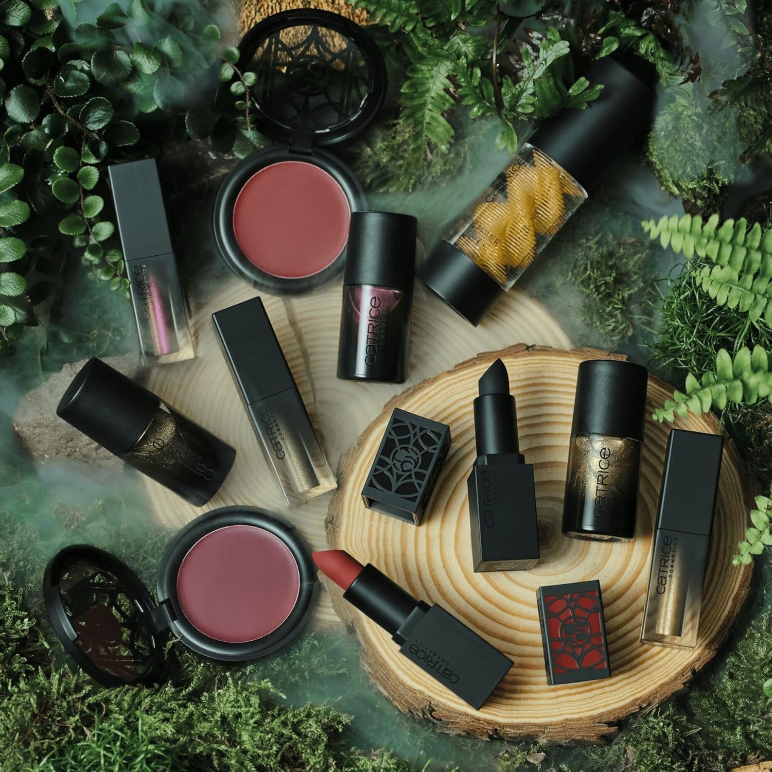 Nagellack Catrice MYSTIC FOREST, Nr. C01, Gold, langlebig, hochpigmentiert, leuchtend, vegan, frei von Mikroplastik, frei von Konservierungsmitteln, frei von Duftstoffen, 2er-Pack (10 ml)