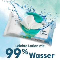 Virtuelles Paket: Harmony Größe 1 und Aqua Wet Wipes