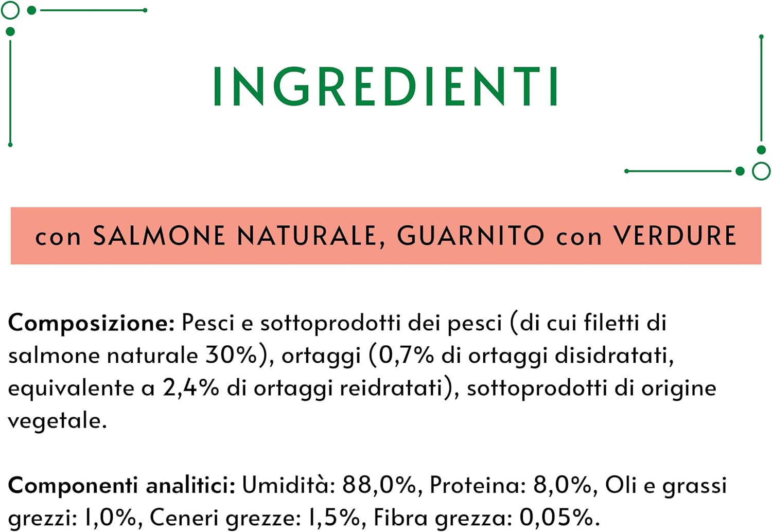 Crystal Delicate Suppenfond für die Katze, mit natürlichem Lachs, garniert mit Gemüse, 40 g, 32 Stück