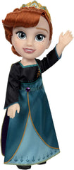 Die Eiskönigin 2 Disney Anna-Puppe – 35 cm große, bewegliche Puppe im kultigen Modekleid mit dem Wappen von Arendelle und der Tiara für zusätzlichen Spielspaß, für Mädchen ab 3 Jahren