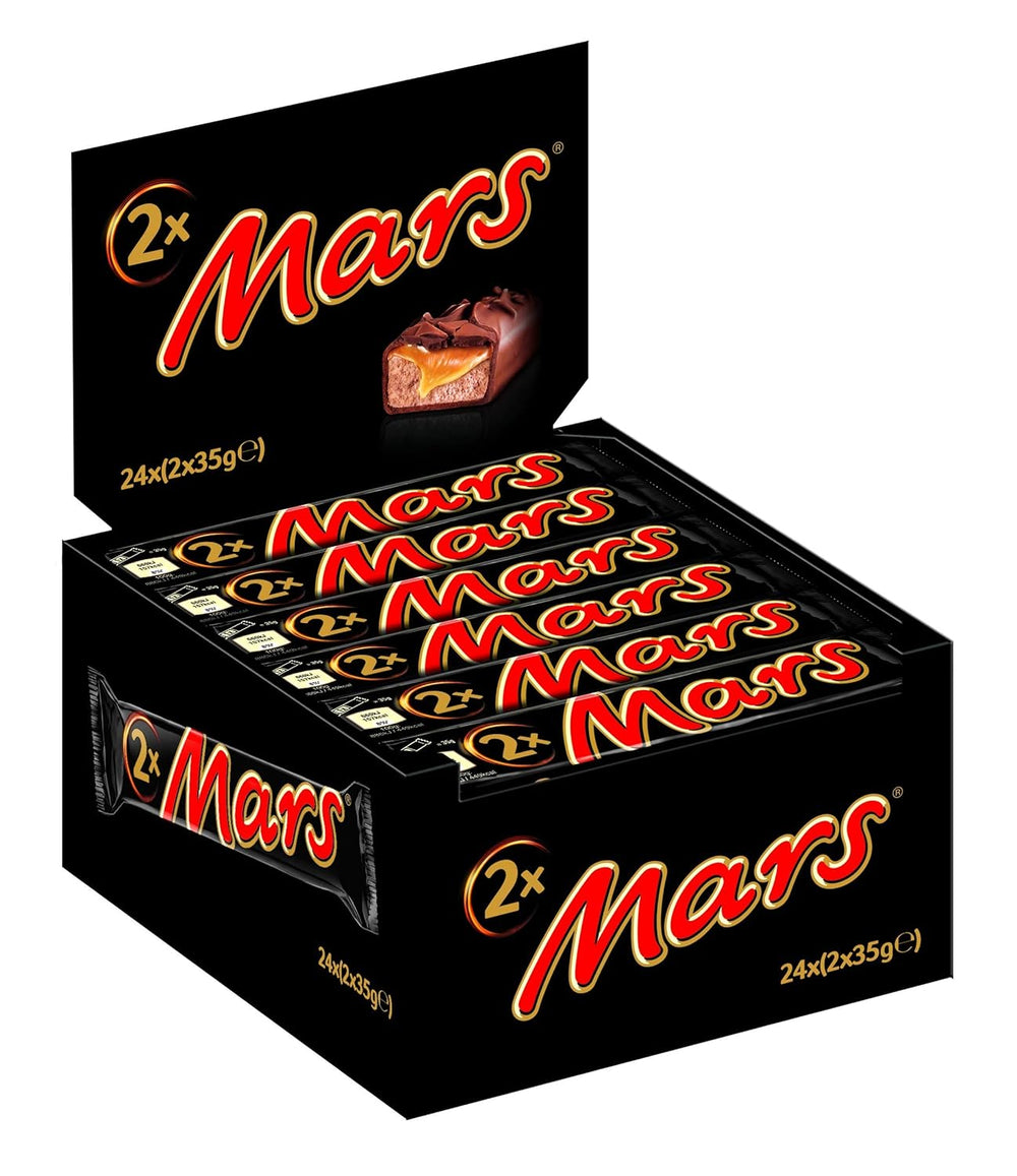 Mars-Schokoriegel, mit Karamell, Nougat und Milchschokolade, 32 Packungen x 51 g