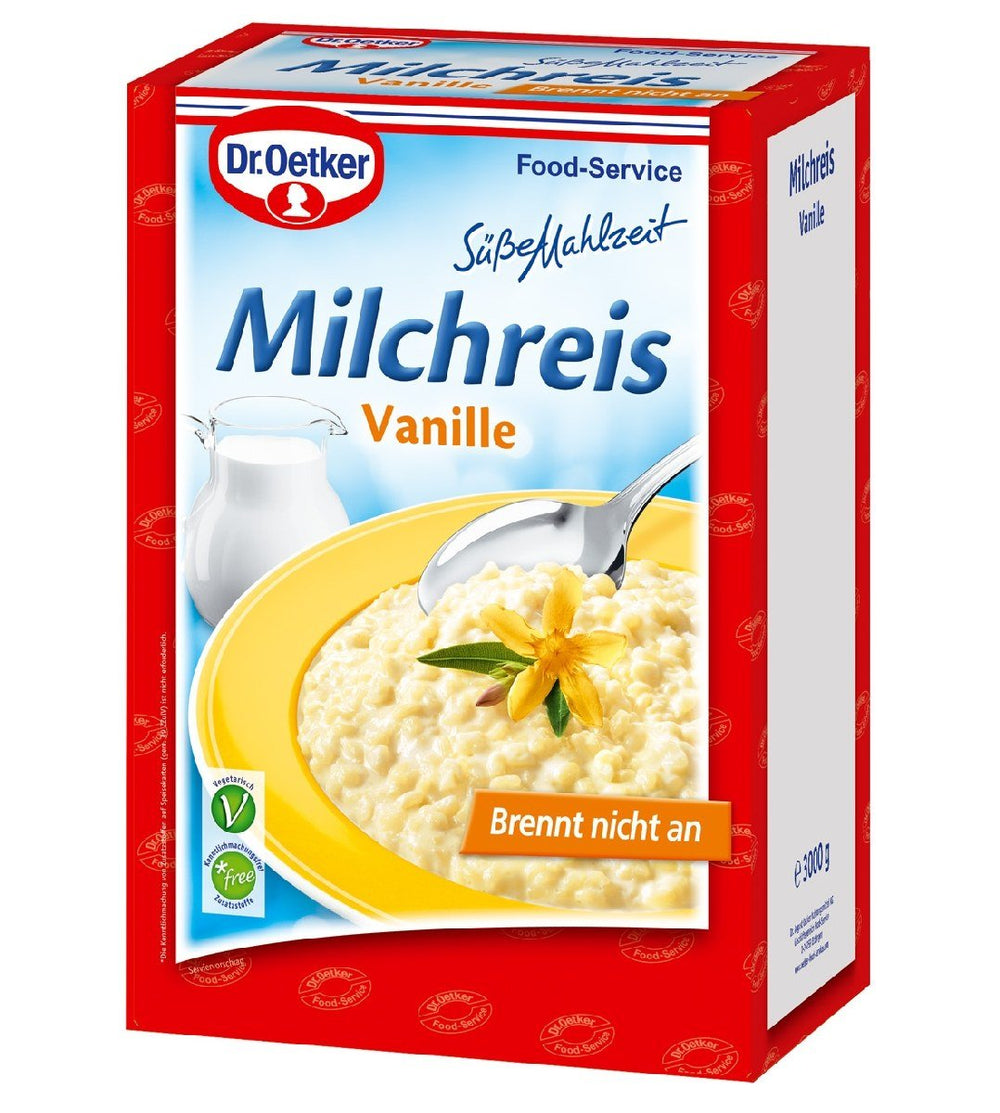 Dr. Oetker Professional, Vanillereispudding, Milchreispulver in der 3-kg-Packung, 1-39-208480