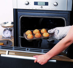 Pyrex BANDEJA 6 MAGDALENAS ASYMETRIA PX Muffinförmchen, Metall, Bunt, 6 Magdalena-Formen und Backbleche Naty Shop