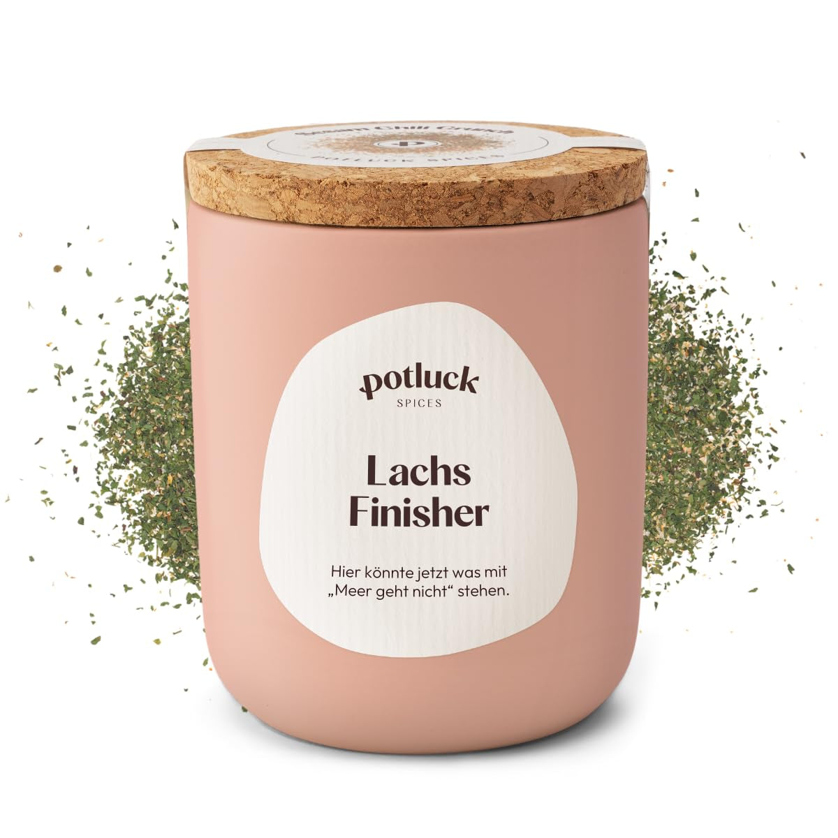 Potluck | Gewürzburger | Würzmischung im Keramiktopf | 100g | Vegan, glutenfrei und mit natürlichen Zutaten