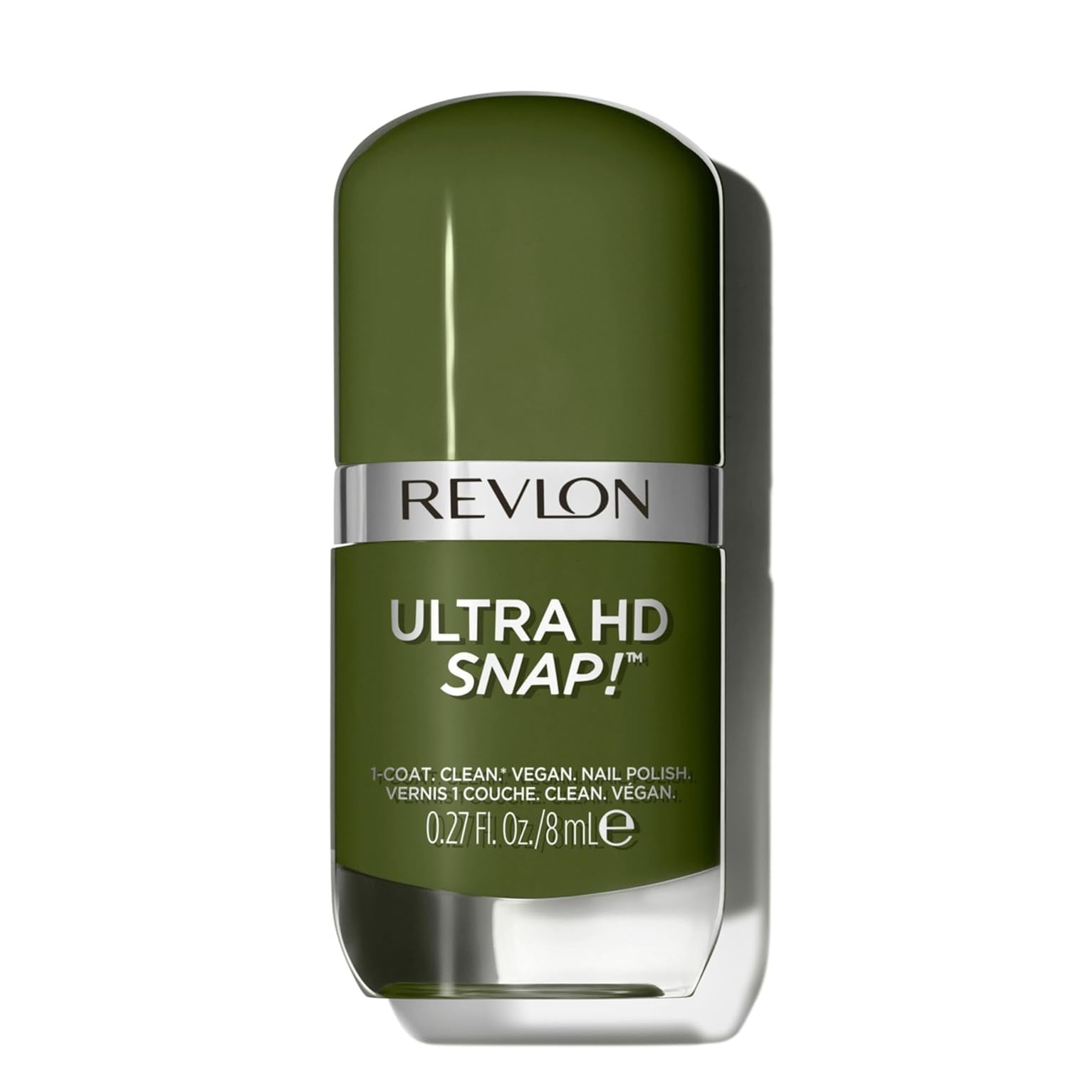 Revlon Ultra HD Snap Nagellack, langlebig, vegane Formel, schnell trocknend, einschichtig, volle Deckkraft, Farbe (8 ml), Hot Stuff (007), Unisex