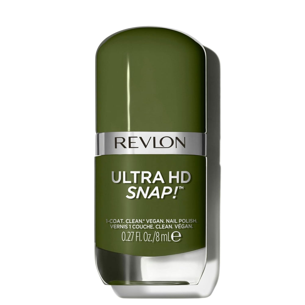 Revlon Ultra HD Snap Nagellack, langlebig, vegane Formel, schnell trocknend, einschichtig, volle Deckkraft, Farbe (8 ml), Hot Stuff (007), Unisex