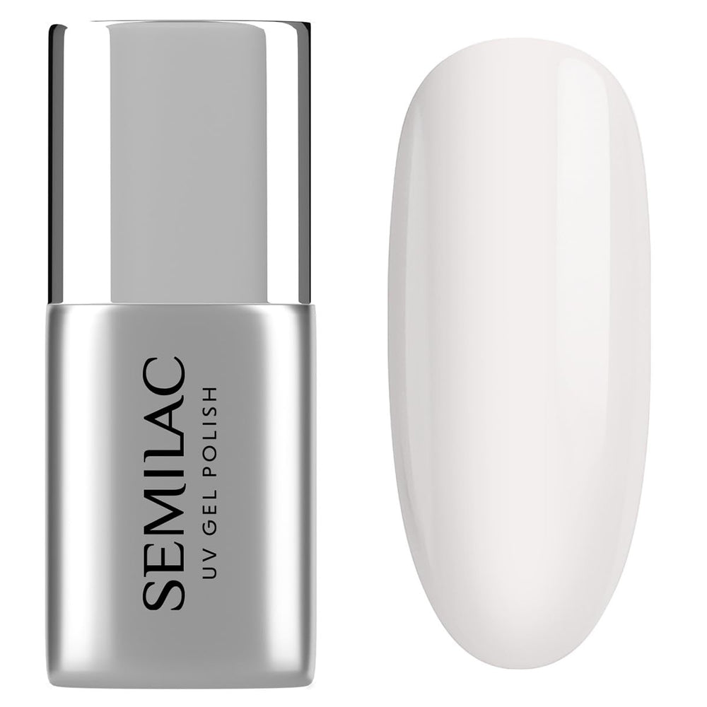Semilac Top Coat Nagellack 7 ml, innovativ, UV/LED, Hybrid-Nagellack, glänzendes Finish, schützt, transparent